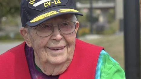 WWII veteran receives hundreds of birthday cards for his 103rd birthday