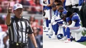 NFL Referees Granted Authority to ‘Disqualify’ Players Kneeling During National Anthem”