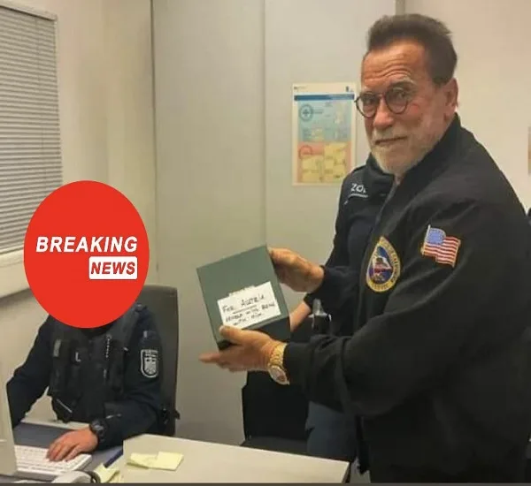 BREAKING: Arnold Schwarzenegger arrested at Munich airport