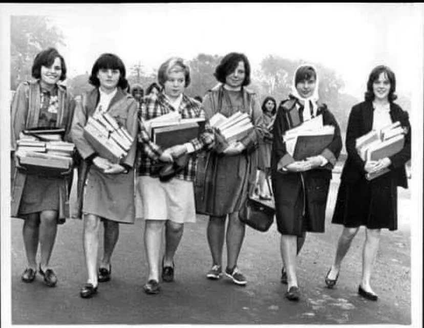 NOSTALGIA: 1960s, before backpacks