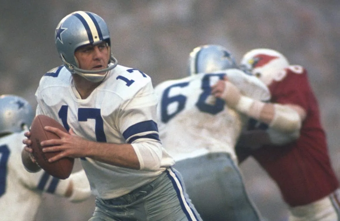 REMEMBER: Dallas Cowboys coach Tom Landry had a warm smile at the end of a cold day at Busch Stadium – and a long season.