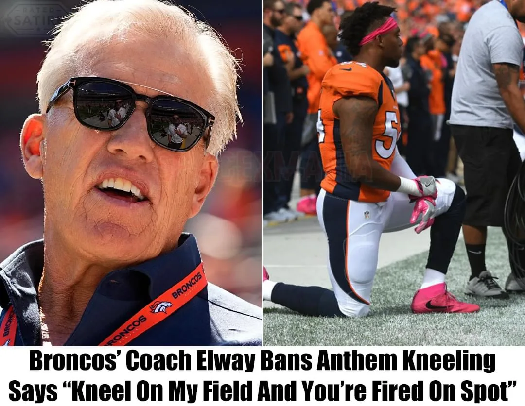 Following Mike Tomlin, John Elway Bans Anthem Kneeling On The Field