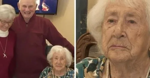 Twins celebrate their 80th birthday together but 103-year-old mom is the guest of honor