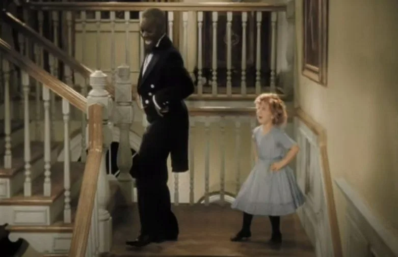 Rare Footage Of Legendary ‘Mr. Bojangles’ Teaches Shirley Temple The Stair Dance – Who Remembers This?