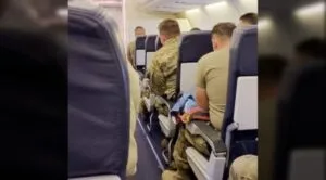 Soldiers Deployed For 11 Months Sing “Take Me Home, Country Roads” On Flight Home