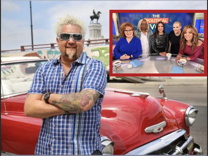 Guy Fieri Refuses to Seat Members of “The View” in His Restaurant: “They’re Loud and Divisive”