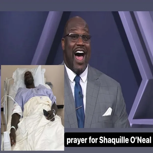 Shaquille O’Neal raises eyebrows with a worrisome hospital photo while fans wish him well