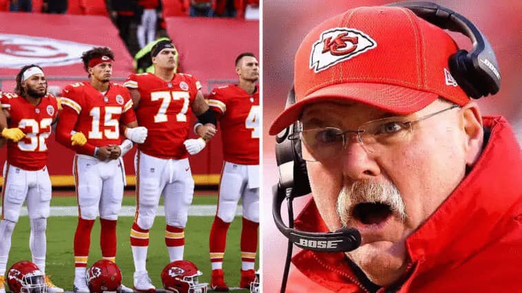 Following Travis Kelce’s Lead, Chiefs Unanimously Refuse To Kneel During Anthem