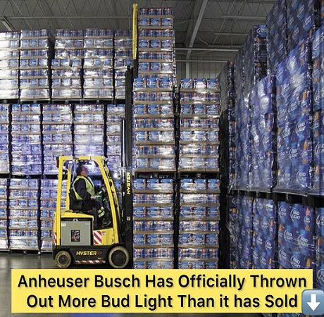 Anheuser Busch Has Officially Thrown Out More Bud Light Than it has Sold