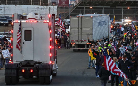 Trucker Convoy and Rallies Take Place in Texas, Arizona, and California, ”Take Back Our Border”