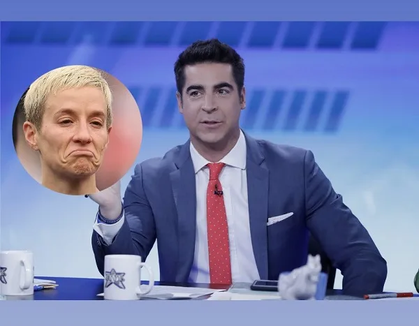 Jesse Watters reacts to Megan Rapinoe