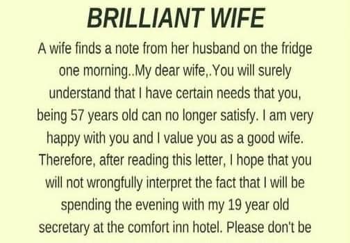 Brilliant Wife