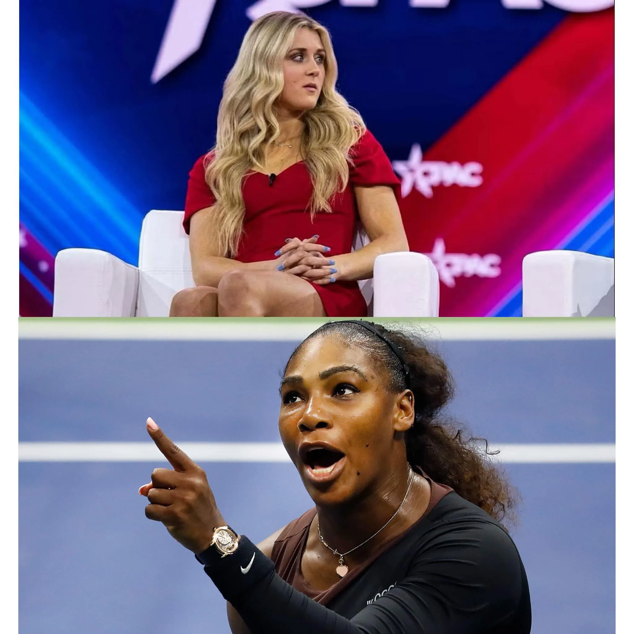 Riley Gaines wants Serena Williams to stand up against inclusivity transgender female athletes in sports!