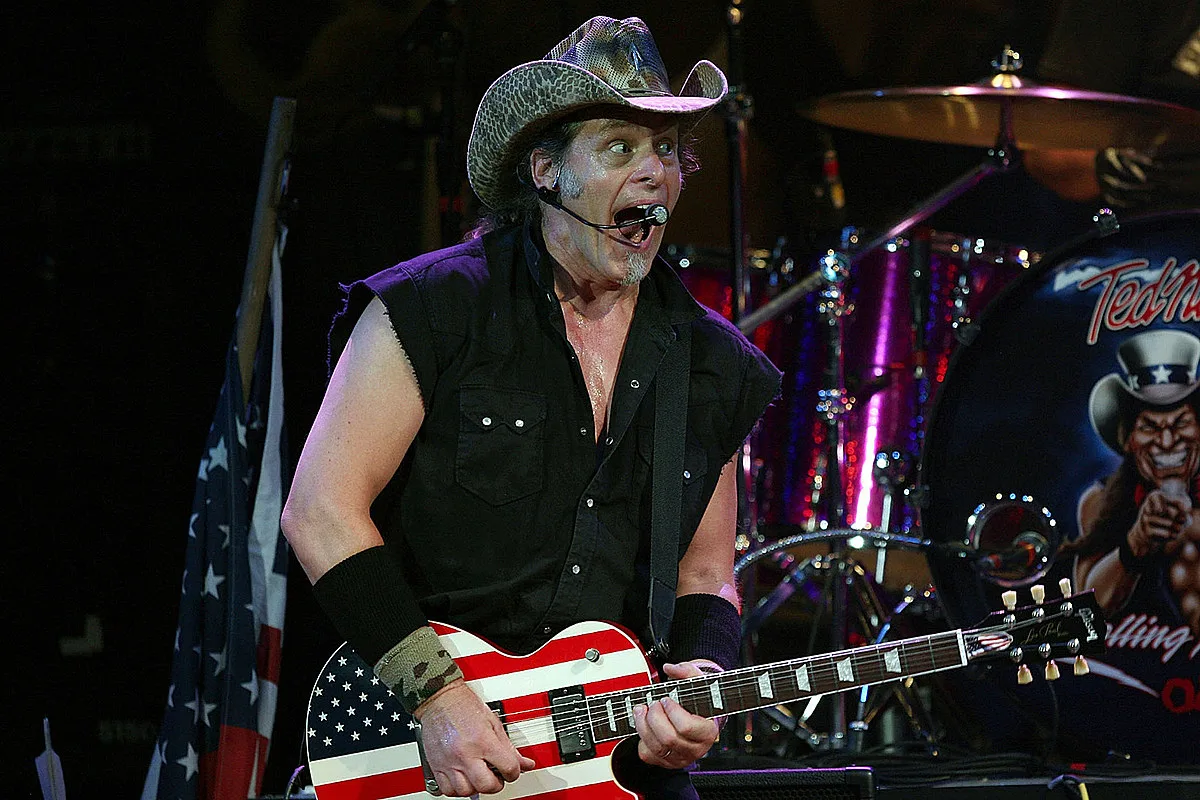 Rock Legend Ted Nugent Performs EPIC National Anthem For Trucker Convoy