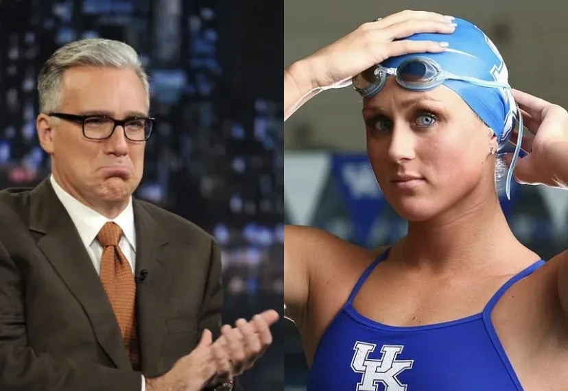 Former swimmer Keith Olbermann calls Riley Gaines ‘unsuccessful’ and ‘stupid’