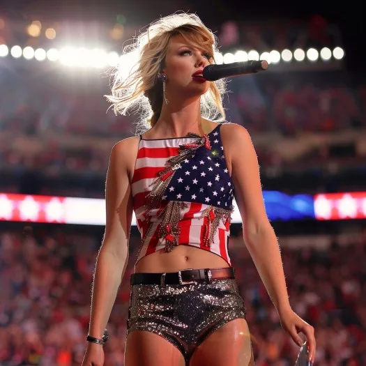 Taylor Swift sings the National Anthem | Everyone like it but…