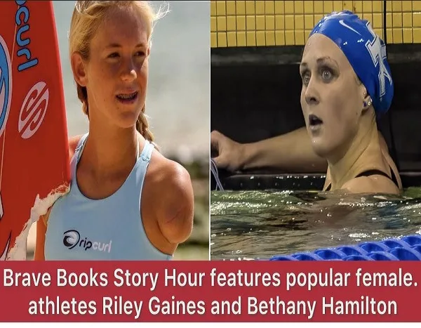 Brave Books Story Hour features popular female athletes Riley Gaines and Bethany Hamilton