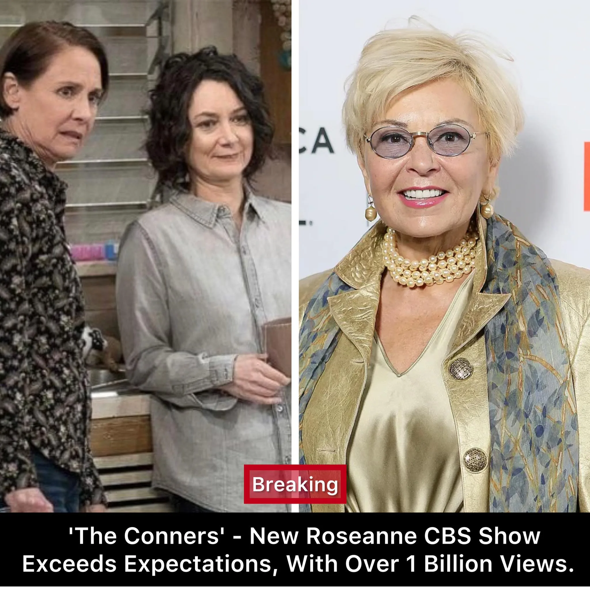 ‘The Conners’ – New Roseanne CBS Show Exceeds Expectations, With Over 1 Billion Views