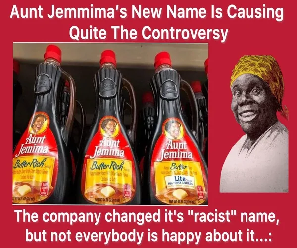 Aunt Jemima’s New Name