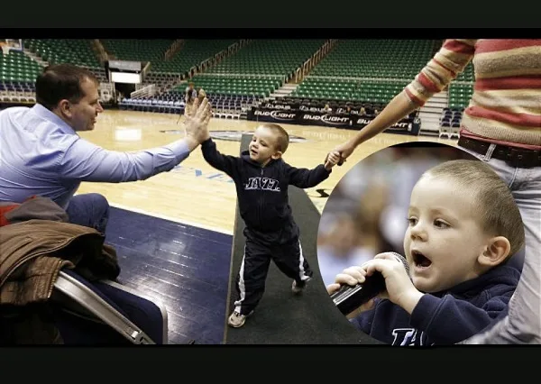 2-Year-Old Boy Takes To The Stage, Sings The National Anthem And Silence The Crowd