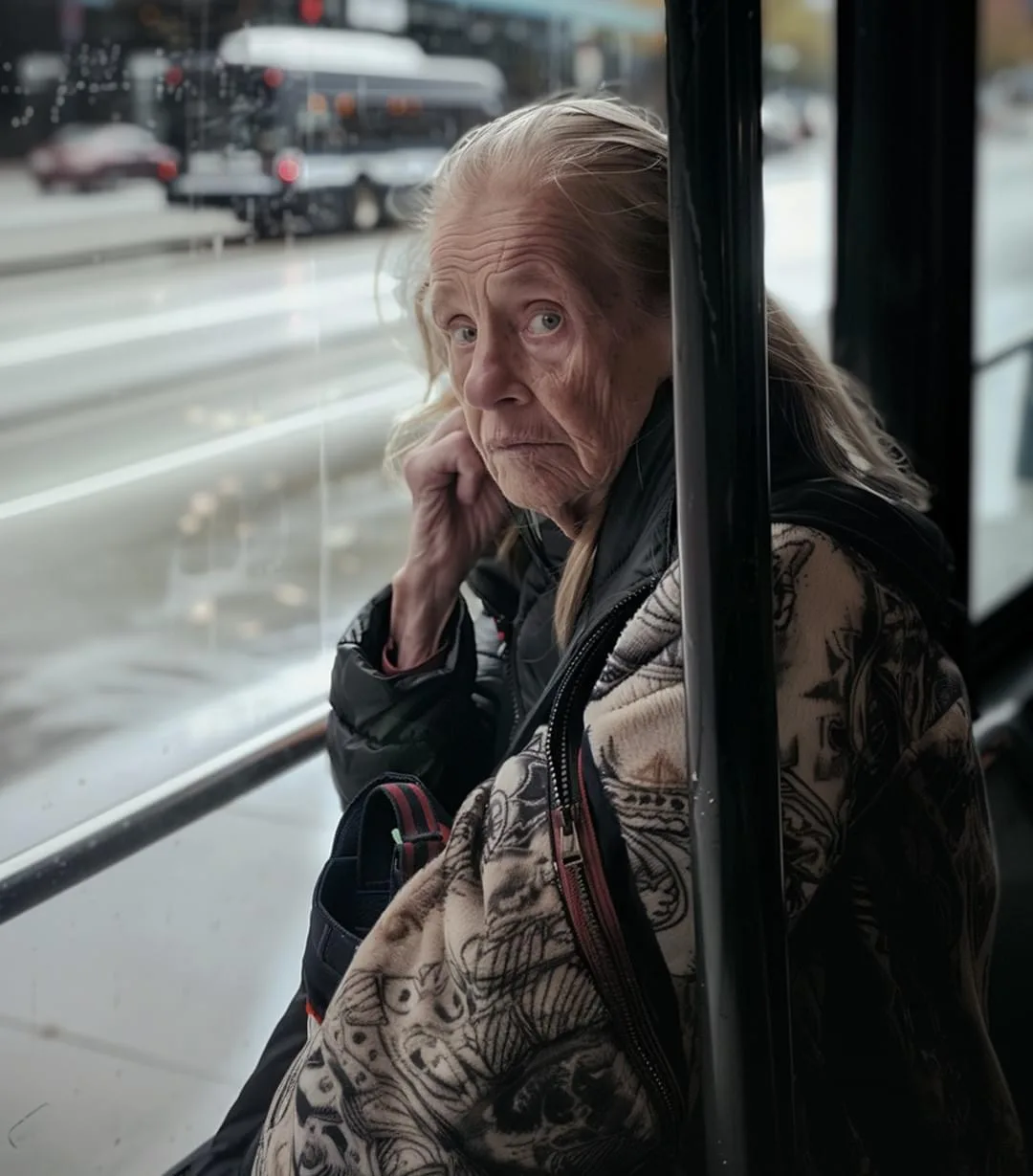 Man Defends Elderly Woman on Bus While Heading to Meet Fiancée’s Parents – Her Revelation Leaves Him Shocked