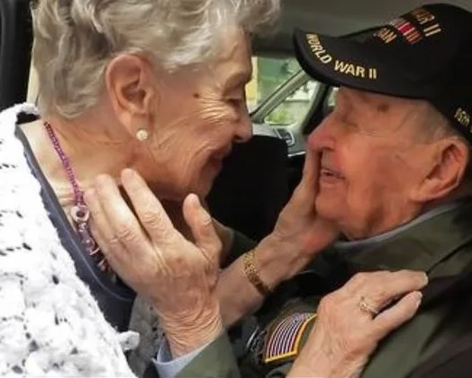 D-Day veteran reunites with French Love 75 years later