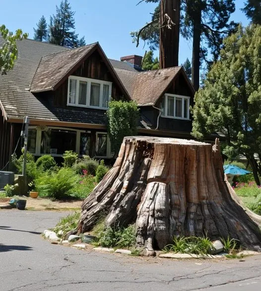 Neighbor Got Jealous of Our 200-Year-Old Tree and Chopped It Down While We Were on Vacation