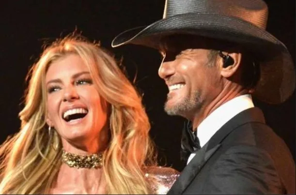 Tim McGraw shares first ever photo taken with Faith Hill for 27th wedding anniversary