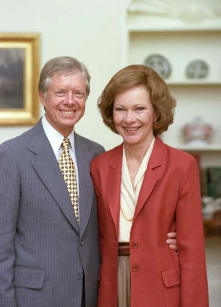 Rosalynn Carter celebrates 96th birthday at home with former president and peanut butter ice cream