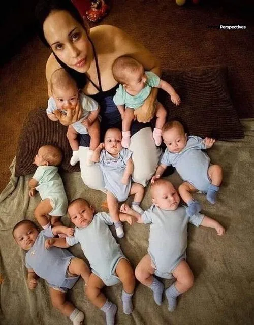 A Mom Of Octuplets Celebrates Their 15th Birthday