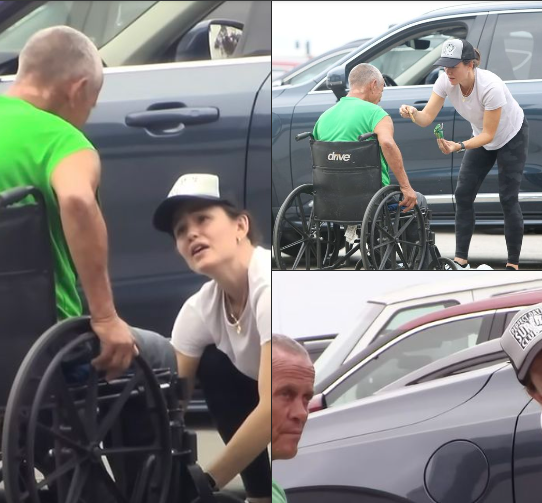 Jennifer Garner spots wheelchair-bound homeless man without shoes – her next move has people in tears