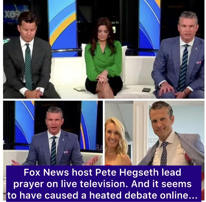 Fox News host leads prayer on air – causes a major debate online