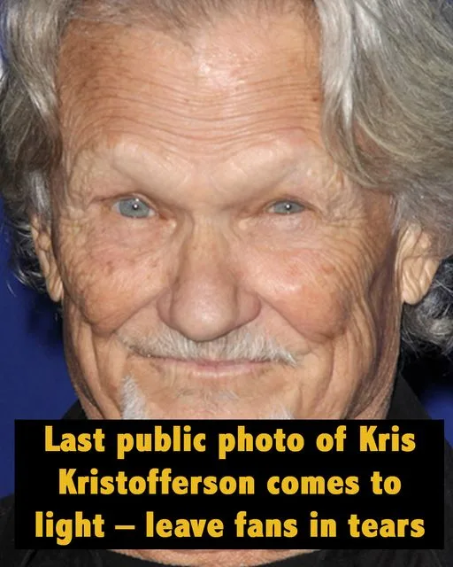 Emotional last photo of Kris Kristofferson moves fans to tears