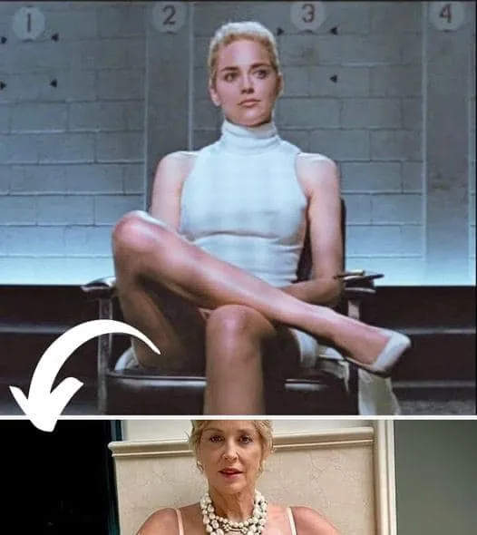 After 32 years, Sharon Stone recreates the ICONIC SCENE from ‘BASIC INSTINCT.’