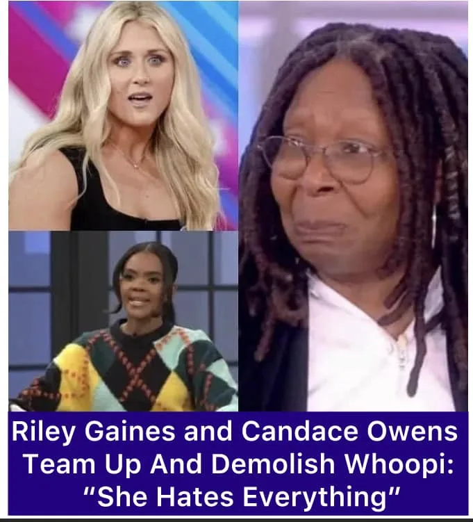 Riley Gaines and Candace Owens Team Up And Demolish Whoopi Goldberg: “She Hates Everything”