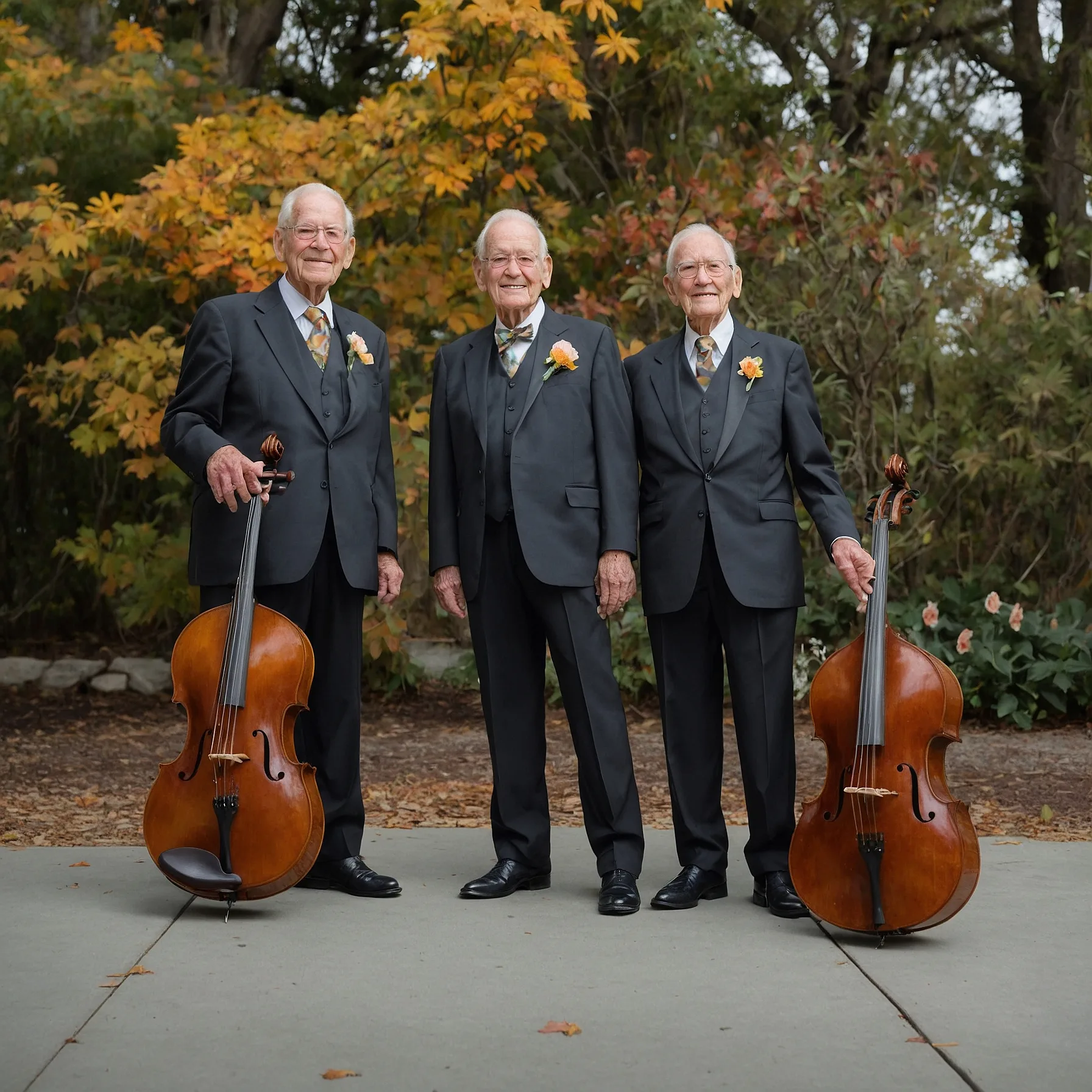 We are 3 violinist brothers, today I turn 90 years old, we expect congratulations from you