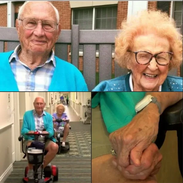 100 and 102-year-old couple falls in love in nursing home, ties the knot